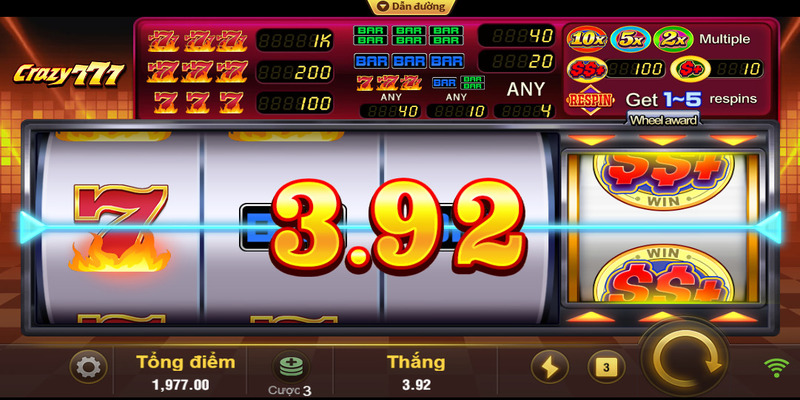 Trải Nghiệm Game Siêu Nổ Hũ 777 Cực Phê Tại NEW88 9 Nổ hũ Crazy 777