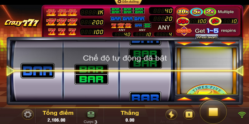 Trải Nghiệm Game Siêu Nổ Hũ 777 Cực Phê Tại NEW88 6 Nổ hũ Crazy 777